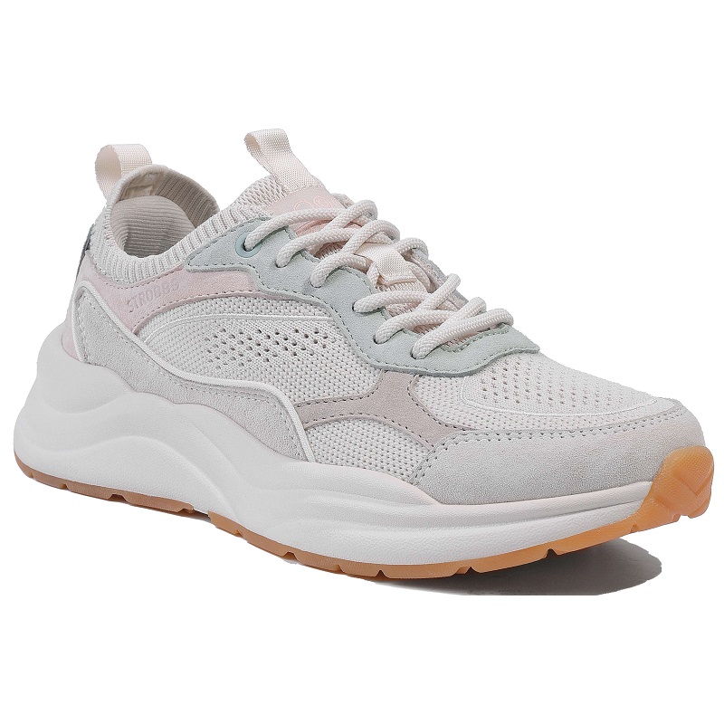 Кроссовки Strobbs женские F7579-16 бежевый/розовый