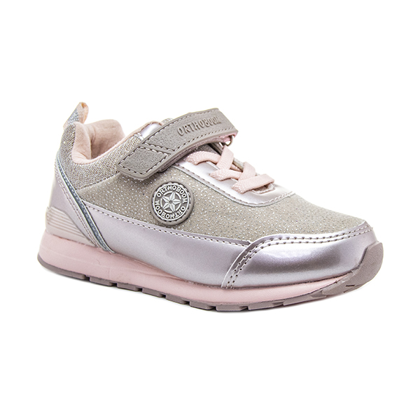 Кроссовки ортопедические Ортобум для девочек 37054-05 розовые.