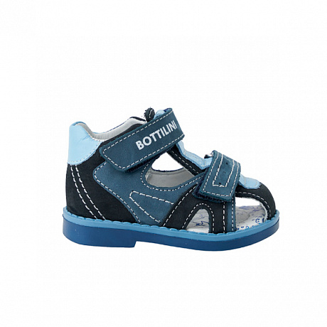 Сандалии Bottilini для мальчиков SO-096(8) синий/голубой. Изображение 2 из 5