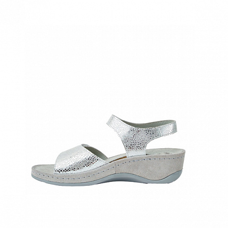 Сандали Mubb женские 7927-23-10 серебряные. Изображение 4 из 5