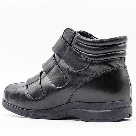 Полусапоги Dr. Spektor с мехом женские 815-1 черные. Изображение 2 из 2