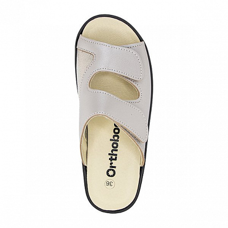 Сабо ортопедические Ортобум женские 20037-02 жемчужные. Изображение 3 из 7